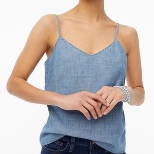 J. Crew Factory Chambray Camisole